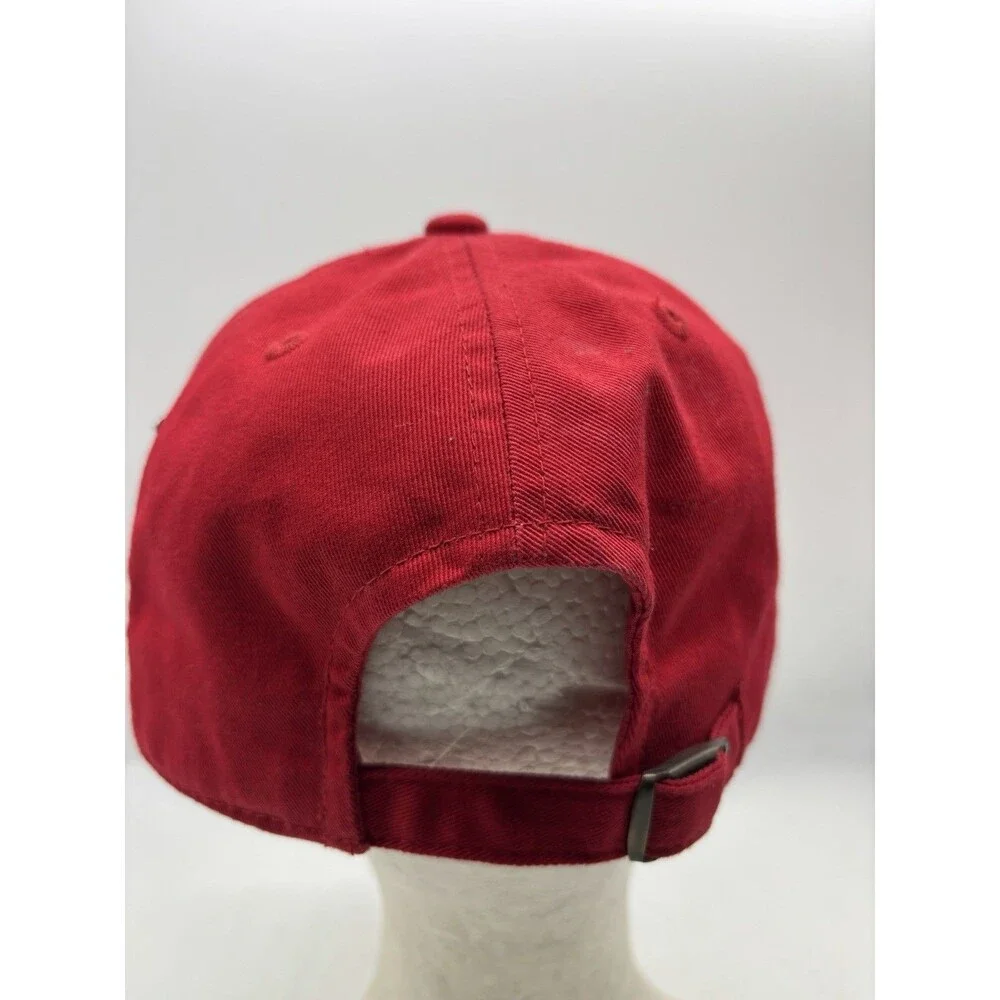NWT 2014 Masters Tournament Golf Hat Red Adjustable Strapback
